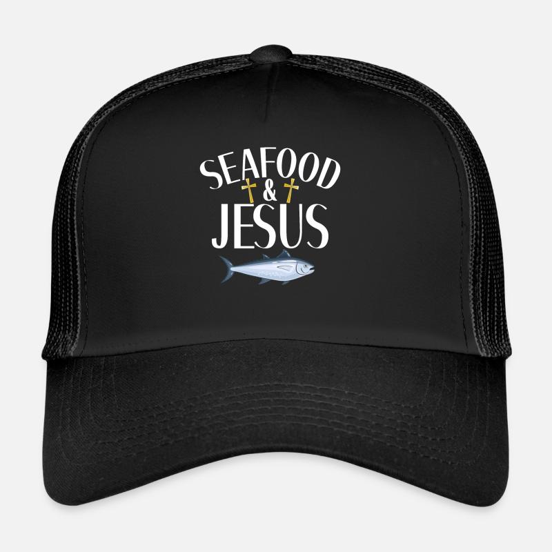 Seafood Lover Gift Trucker Cap