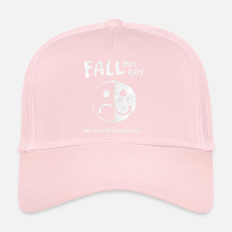 Fall Out Junge Lächeln Stirnrunzeln Trucker Cap