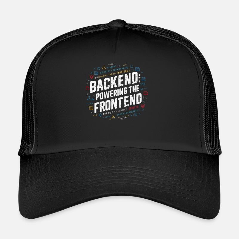 Programmeur logiciel de programmation backend Casquette trucker 