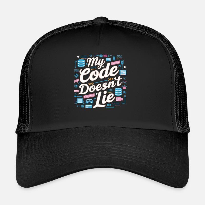Programmeur logiciel de programmation backend Casquette trucker 