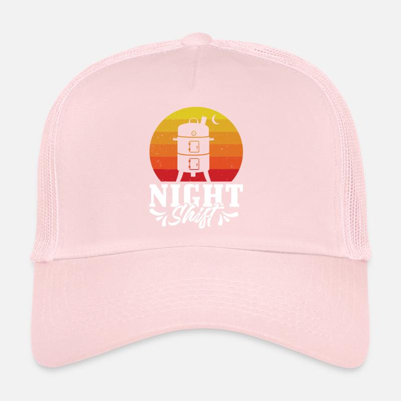 Grillparty NIGHT SHIFT Fleischliebhaber Lustiges Trucker Cap