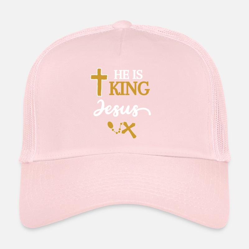 Jésus-Christ Il est Roi Casquette trucker 