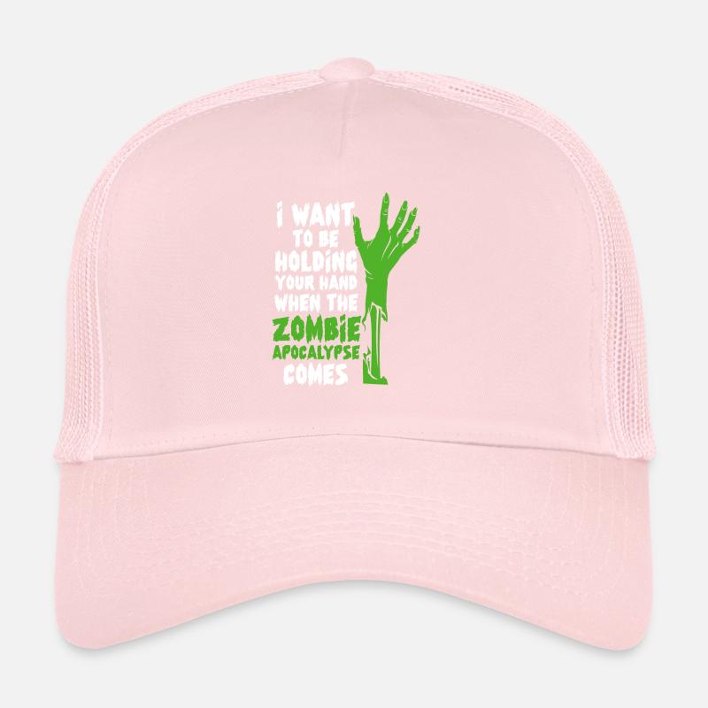 Zombie Zombie Hunter Zombie Apocalypse Gift Trucker Cap
