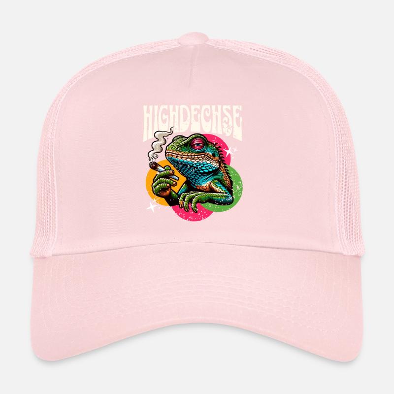 High Lizard Lizard Reptiles Trucker Cap