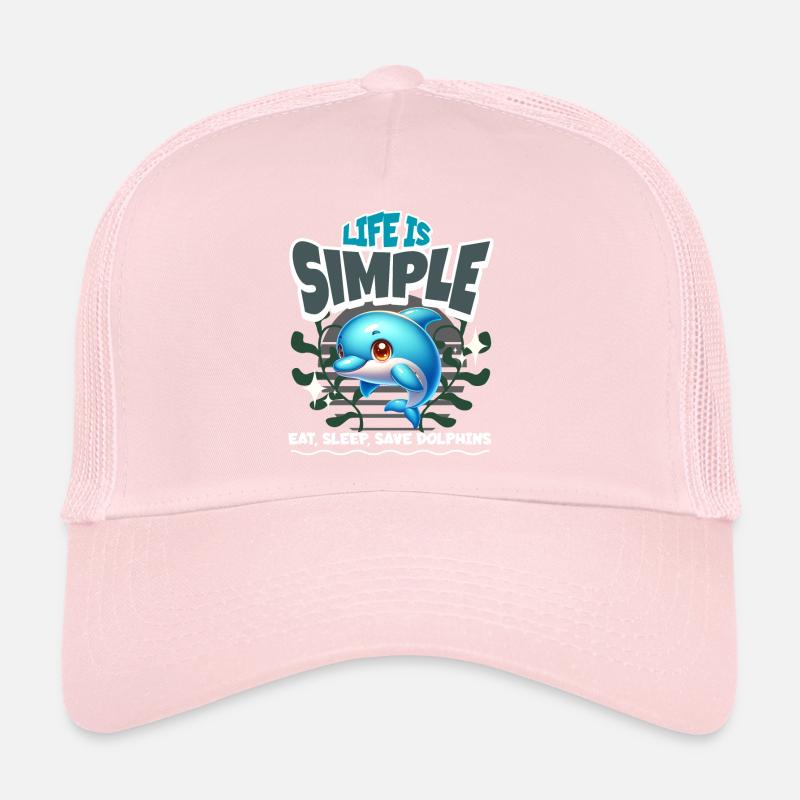 Dolphin Trucker Cap