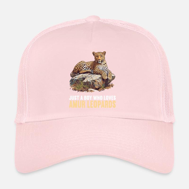 Léopard de l’Amour Amurleoparden Amurleopard Casquette trucker 