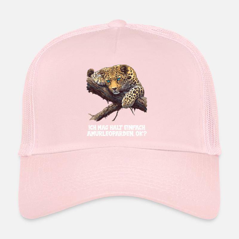 Léopard de l’Amour Amurleoparden Amurleopard Casquette trucker 