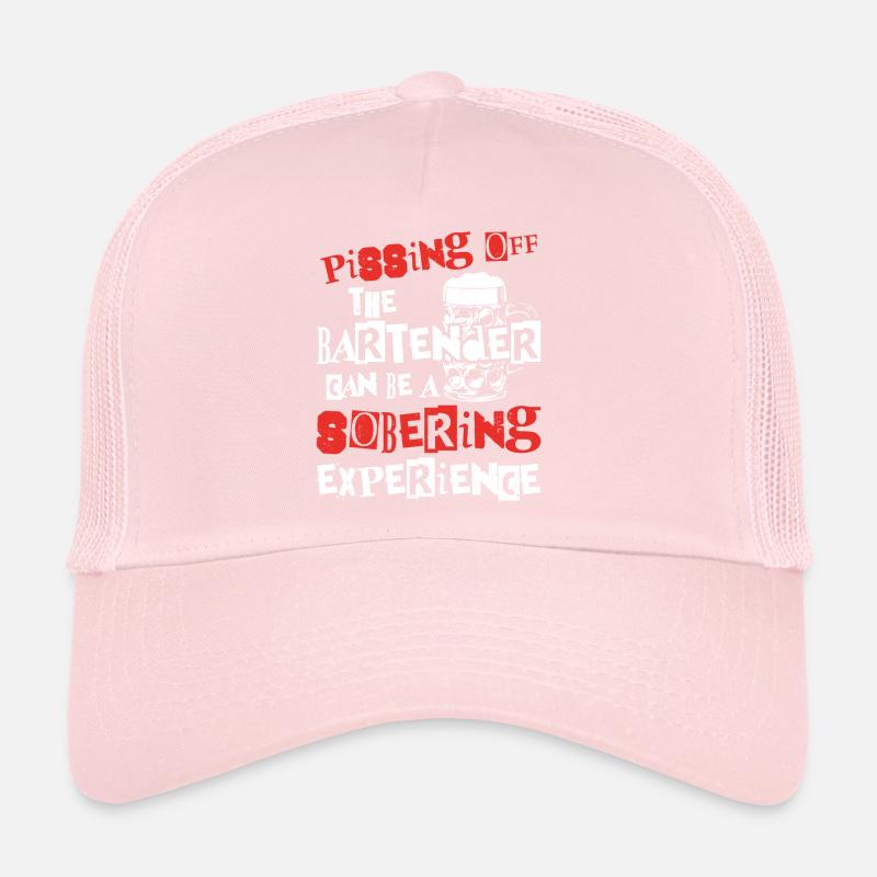 Barman Mixologue Énervant Casquette trucker 