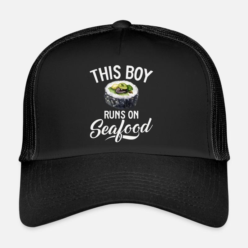 Seafood Lover Gift Trucker Cap