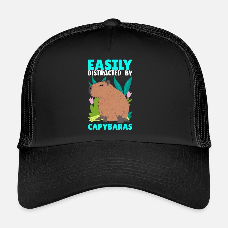 Capybara Capy Trucker Cap