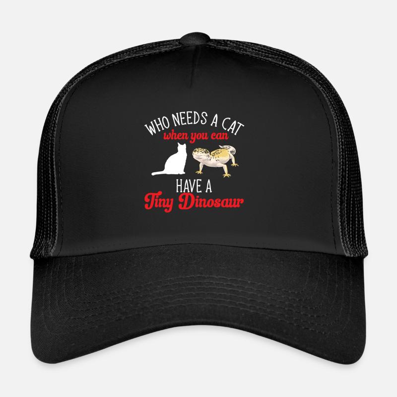 Leopardgecko Reptil Haustier Gecko Trucker Cap