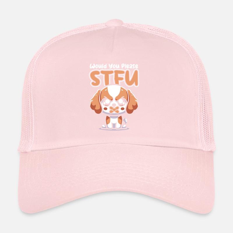 King Charles Cavalier Stfu Trucker Cap