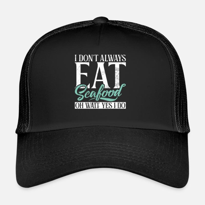 Seafood Lover Gift Trucker Cap