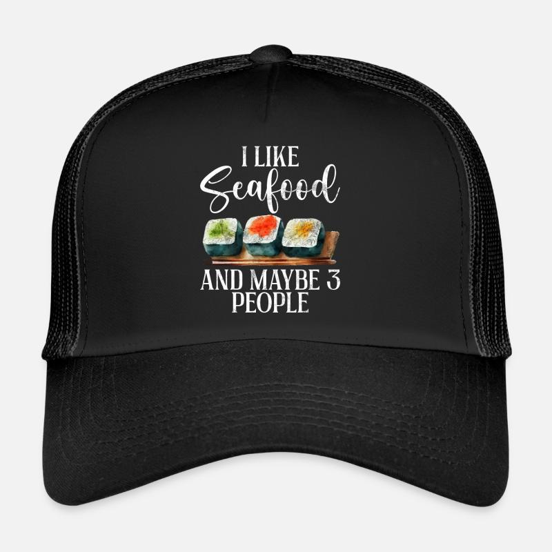 Seafood Lover Gift Trucker Cap