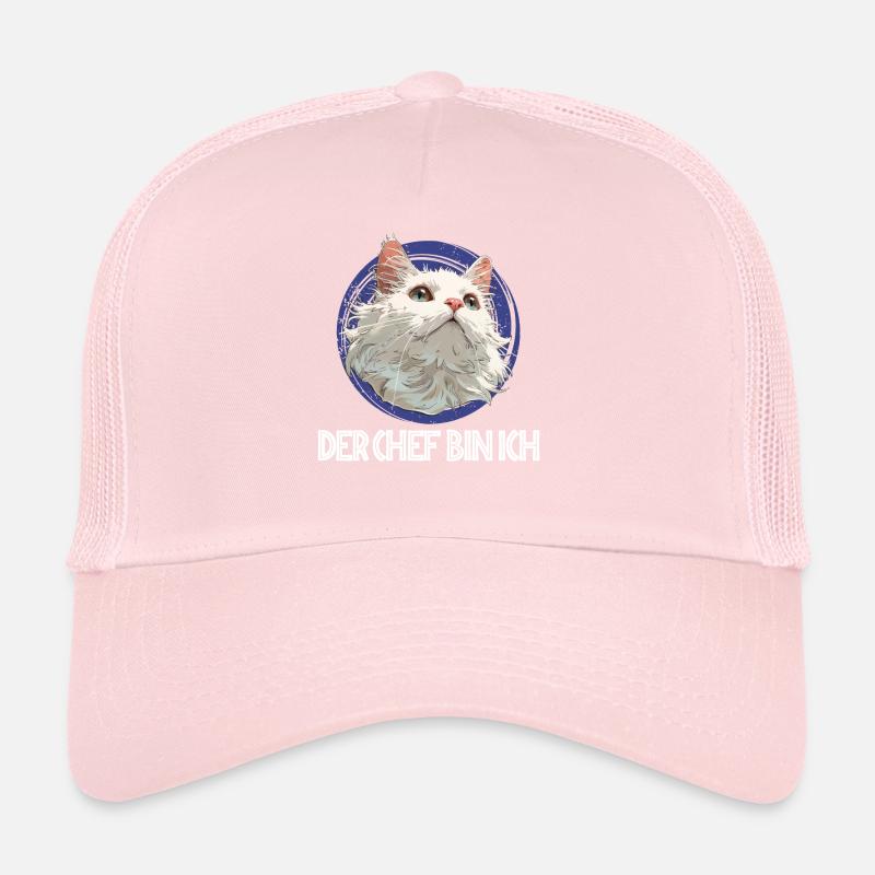 Turkish Van DER CHEF BIN ICH Lustiges Turkish Van Trucker Cap