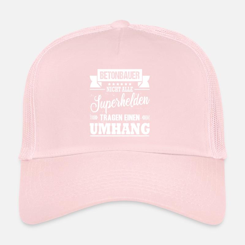 Betonbauer Spruch Stahlbetonbauer Plattenbauer Trucker Cap