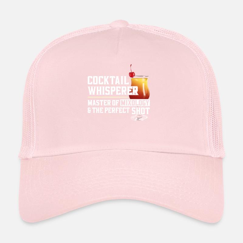 Bartender Mixologist Cocktail Trucker Cap