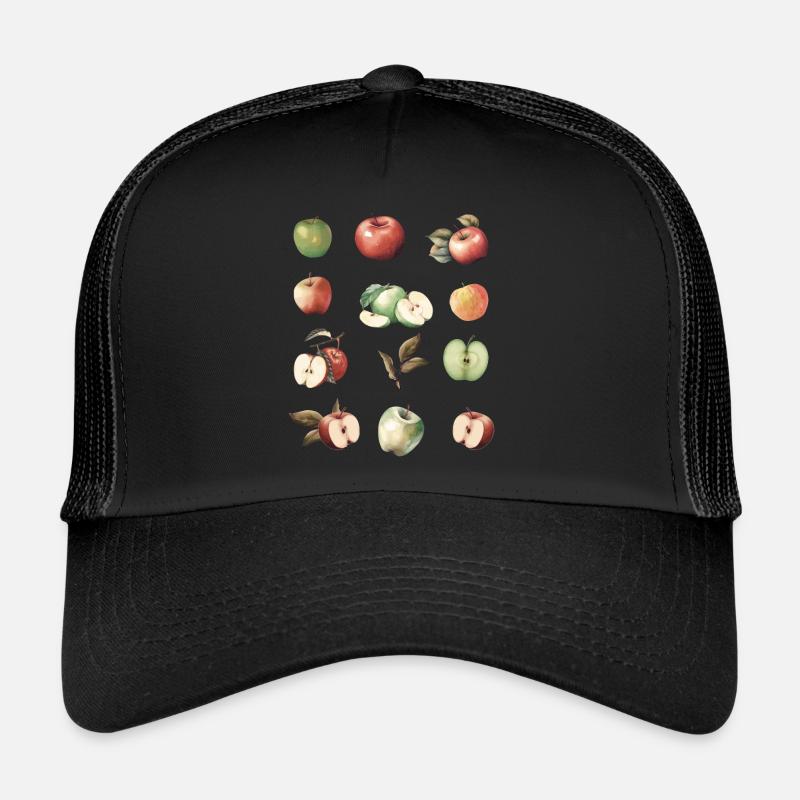 Différentes variétés de pommes Casquette trucker 