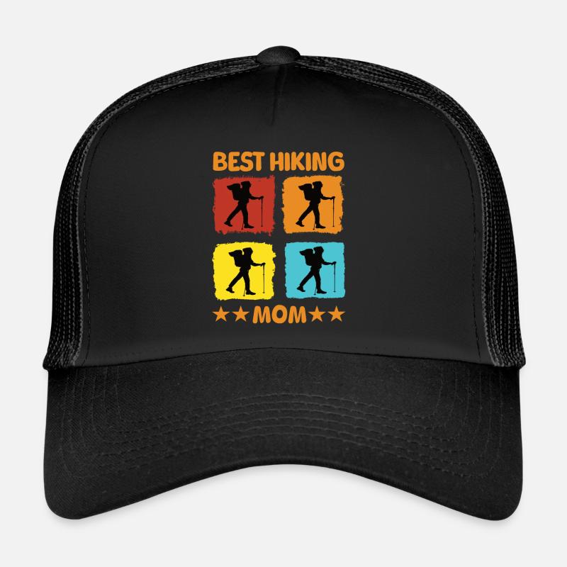 Meilleure maman randonneuse Casquette trucker 