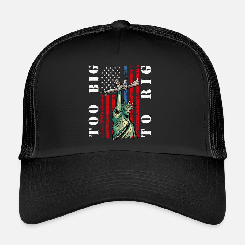 Trop gros pour truquer 2024  dit  24 Casquette trucker 