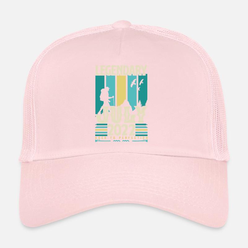Juli 2022 Geburtstagsgeschenk, Vintage Juli. Trucker Cap