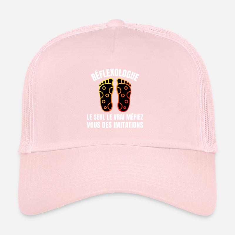 Réflexologue le seul le vrai méfiez vous Casquette trucker 