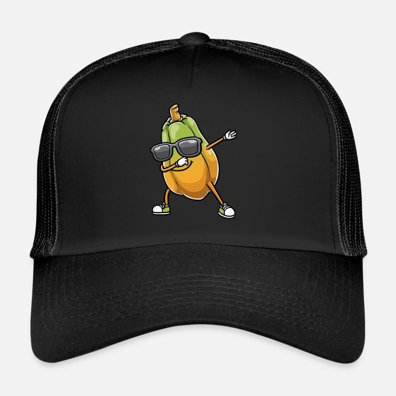 Papaya Dancing Trucker Cap