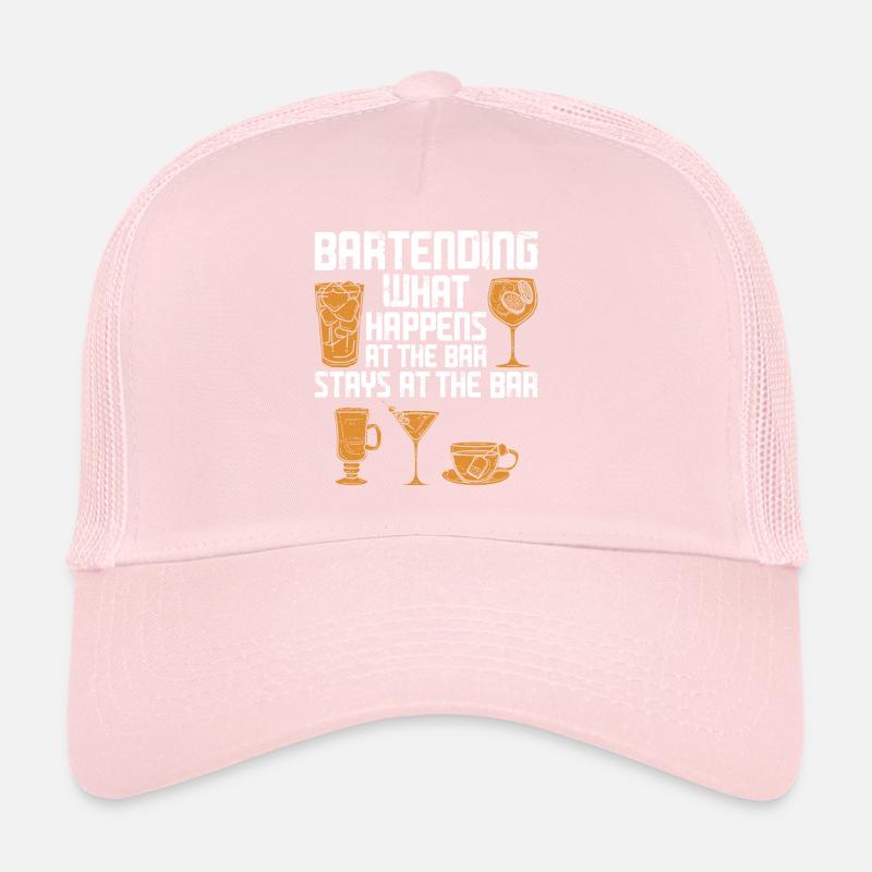 Bartender Mixologist Bartending Trucker Cap