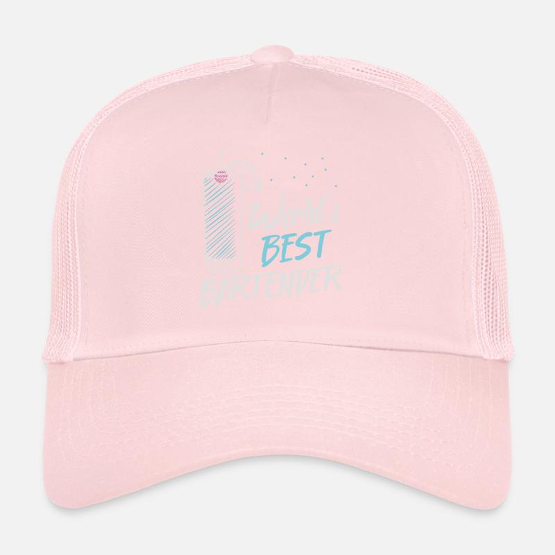 Bartender Mixologist World's Best Trucker Cap