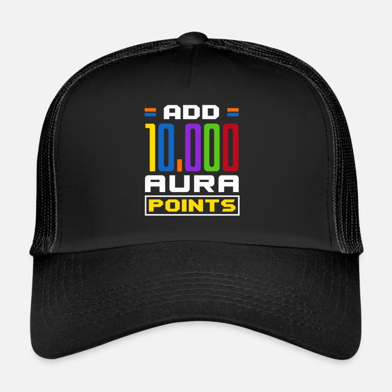 Ajouter 10 000 points d’aura Trendy Viral Casquette trucker 