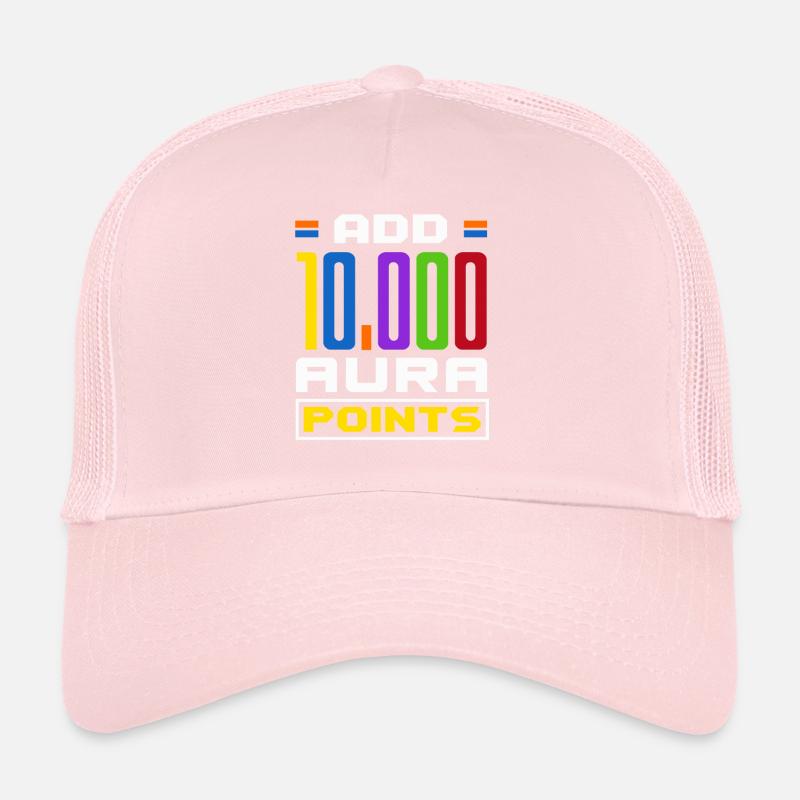 Ajouter 10 000 points d’aura Trendy Viral Casquette trucker 