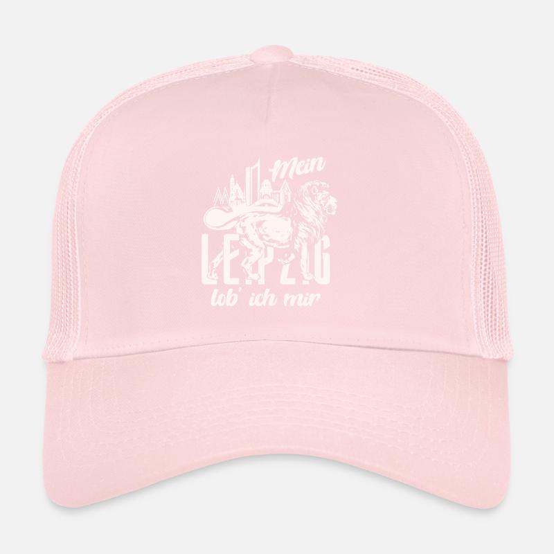 Mein Leipzig Lob' ich Mir Dunkel Trucker Cap