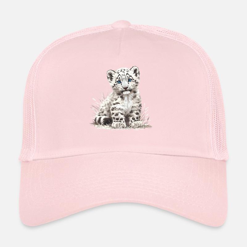 Snow Leopard Schneeleoparden Schneeleopard Trucker Cap