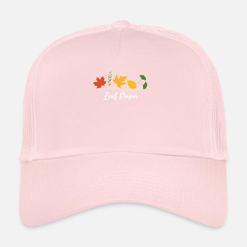 Feuille Peeper Kawaii Feuillage Feuille Regarder Casquette trucker 
