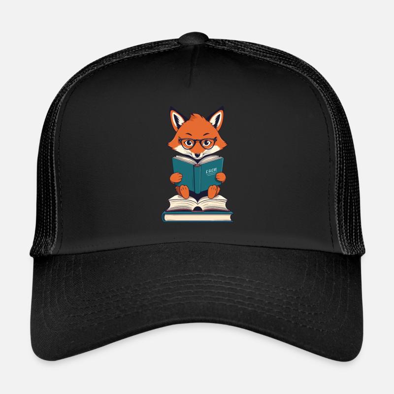 Cute Book Lover Funny Bookworm Trucker Cap