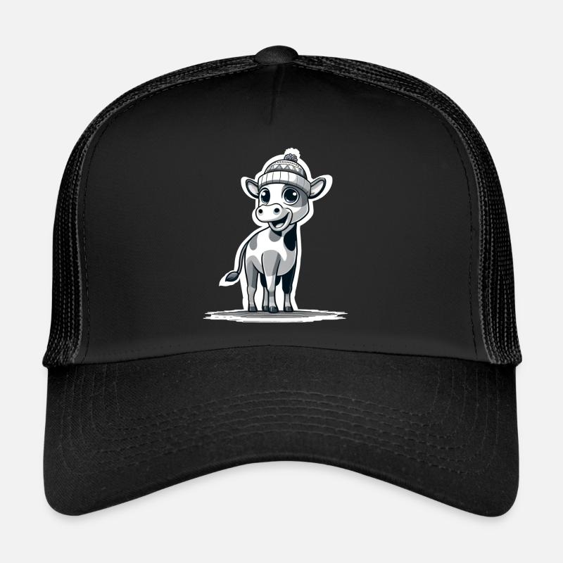 Veau avec bonnet bk Casquette trucker 