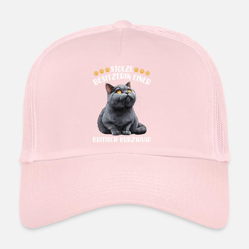 Britisch Kurzhaar STOLZE BESITZERIN EINER BRITISCH Trucker Cap