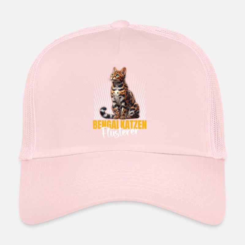 BENGAL CATS WHISPERERS Drôles de chats du Bengale Casquette trucker 