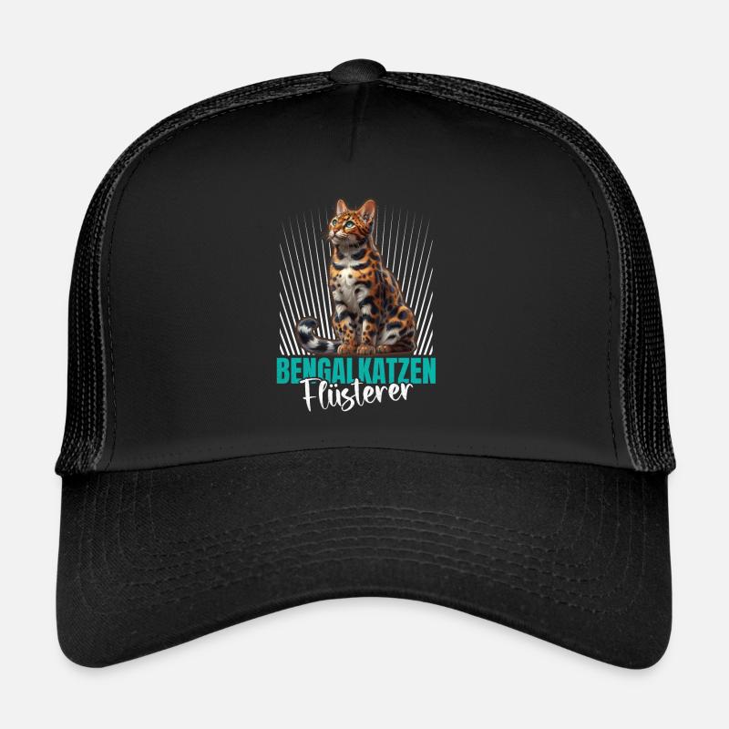 BENGAL CATS WHISPERERS Drôles de chats du Bengale Casquette trucker 