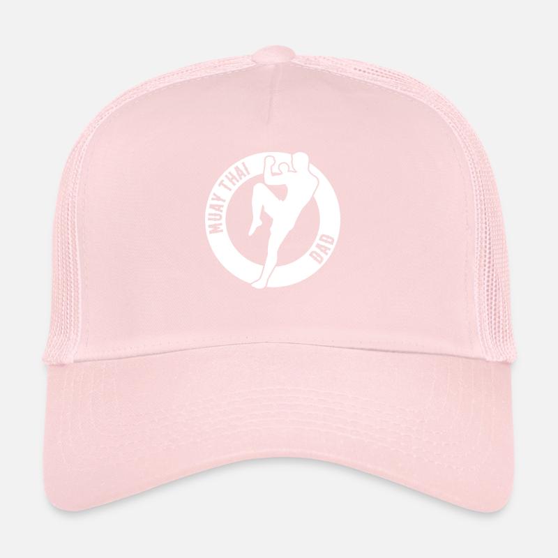 Muay Thai Dad Muay Thai Fighter Daddy Trucker Cap