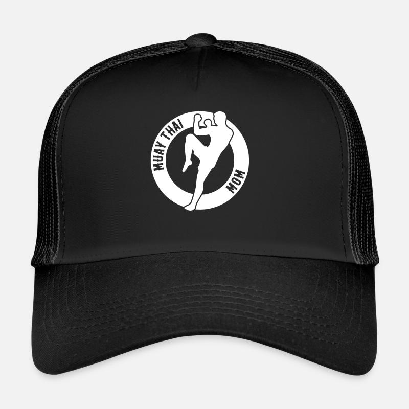 Muay Thai Mom Muay Thai Fighter Mama Trucker Cap