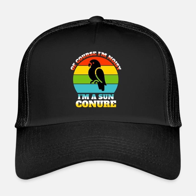 Lustige Sonnensittich Sprüche Trucker Cap