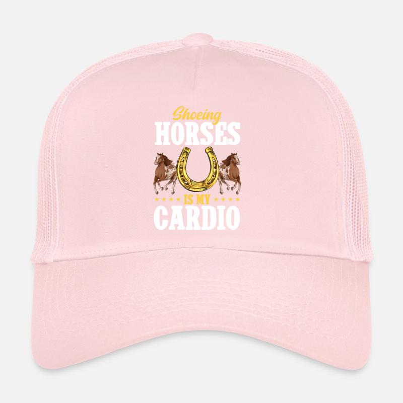 Farrier Horseshoe Horseshoeing Trucker Cap