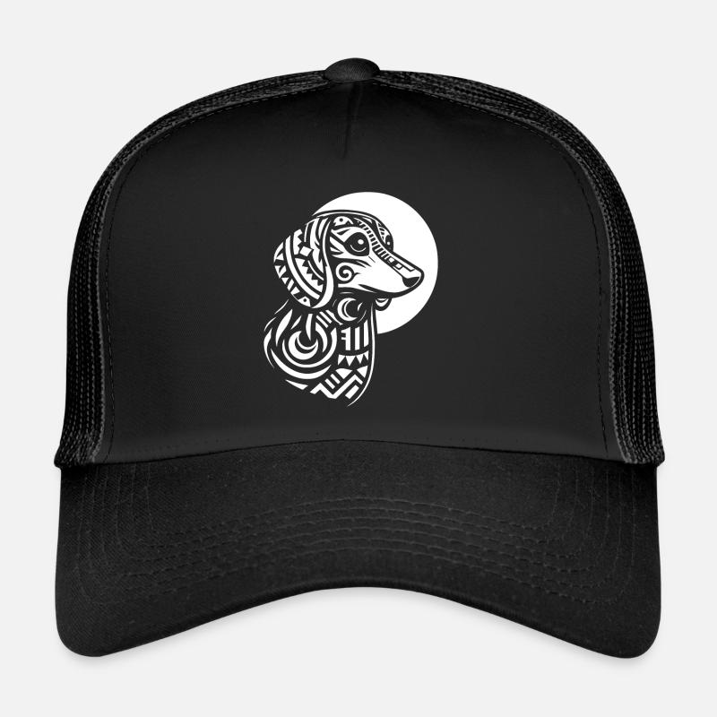 Dackel Dachshund Stammes Moon Phases Trucker Cap