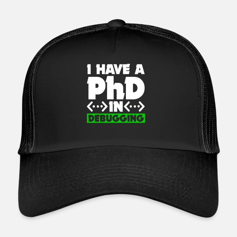 Programmeur Informaticien Cadeau de nerd informatique Casquette trucker 