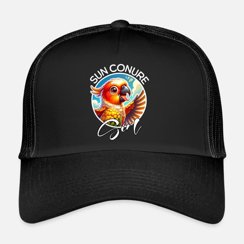 Fille Conure du Soleil Casquette trucker 