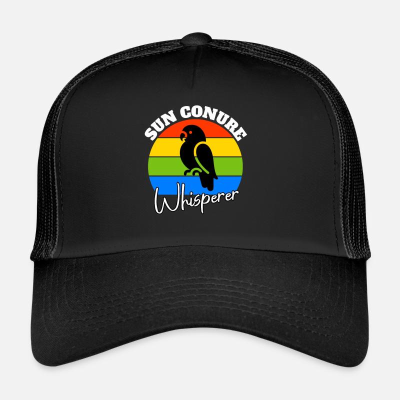 Sun Parakeet Whisperer Trucker Cap