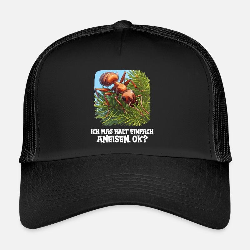 Ant ants ant Trucker Cap