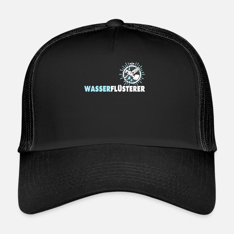 Wassermeister Sprüche Wasserflüsterer Trucker Cap
