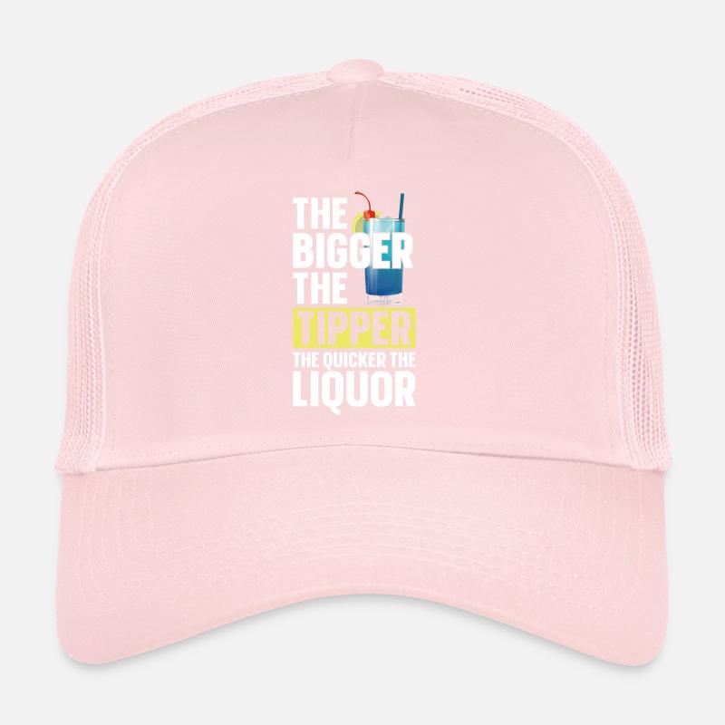 Bartender Mixologist The Bigger Trucker Cap